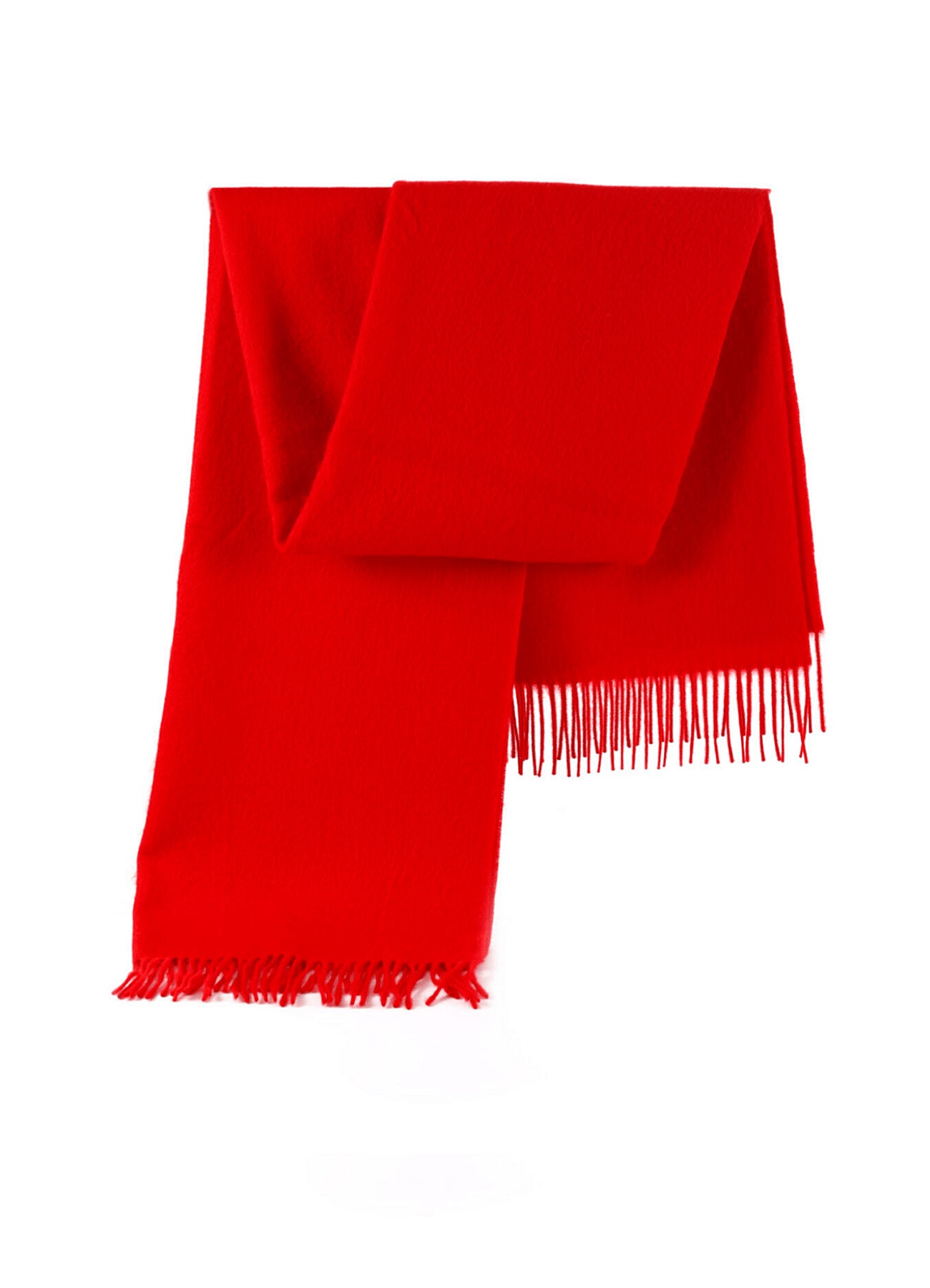 Red Blanket 100% Pure Lambs wool Scottish Throw