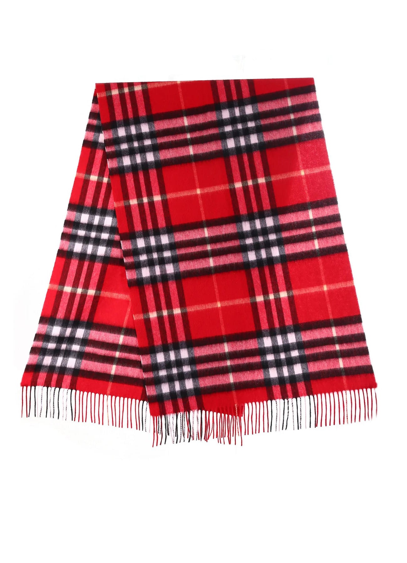 DC Classic Red Blanket 100 Pure Lambswool Edinburgh Cashmere