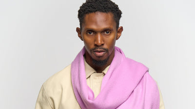 Luxury Wrapped for the Holidays with Edinburgh Cashmere Christmas Gift Cashmere Scarf with Exclusive Design