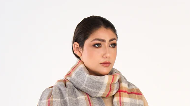 Tartan Wool and Cashmere Scarves for Winter