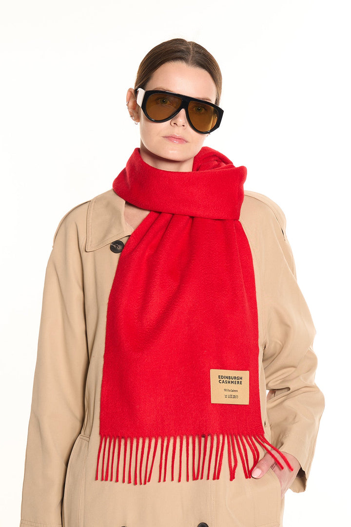 HOUSE OF EDINBURGH 100% CASHMERE マフラー 100% Pure Cashmere Scarf | Edinburgh Cashmere