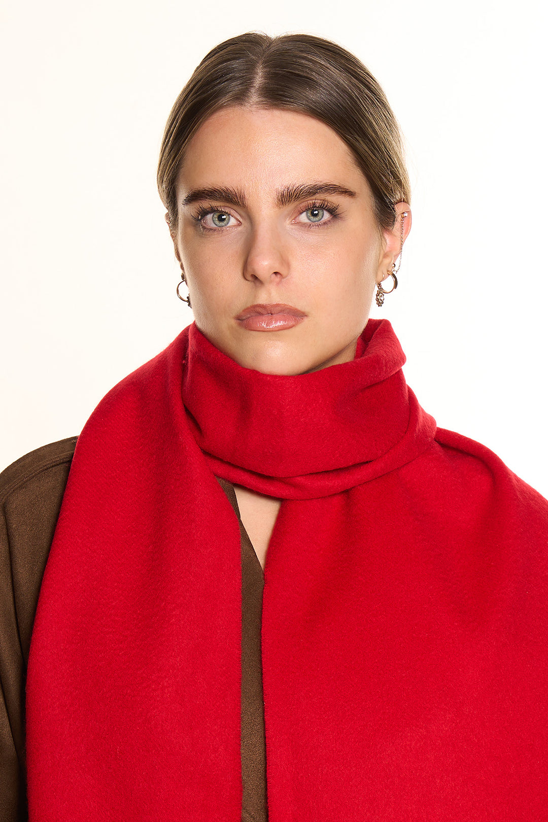 【Bryant of Scotland】Pure Cashmere100 % 1950s - BRYANT, Scotland - Brown Pure Cashmere Jumper – Der Fuchs