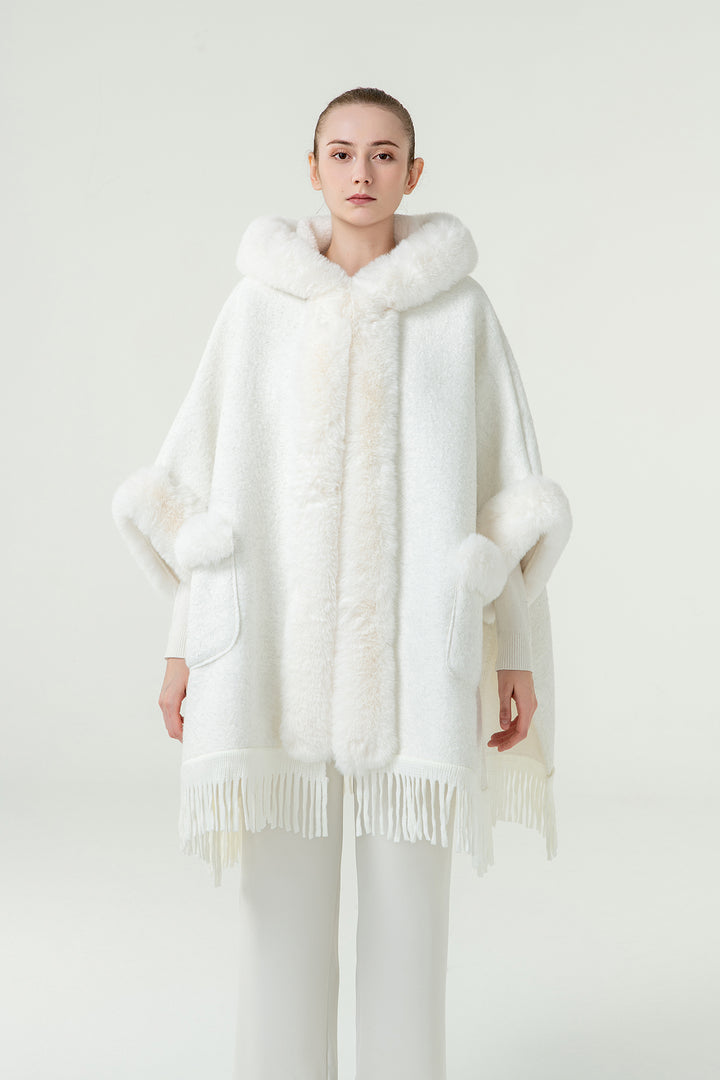 新品タグ付き★Heve rever cape coat ホワイト 1_337923c0-99b6-4782-9aef-
