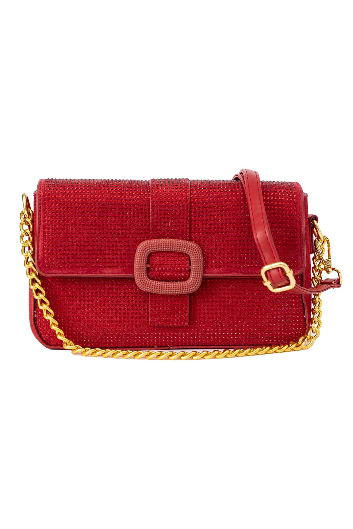 Women's Handbag Lucchi Design - Crystal Red