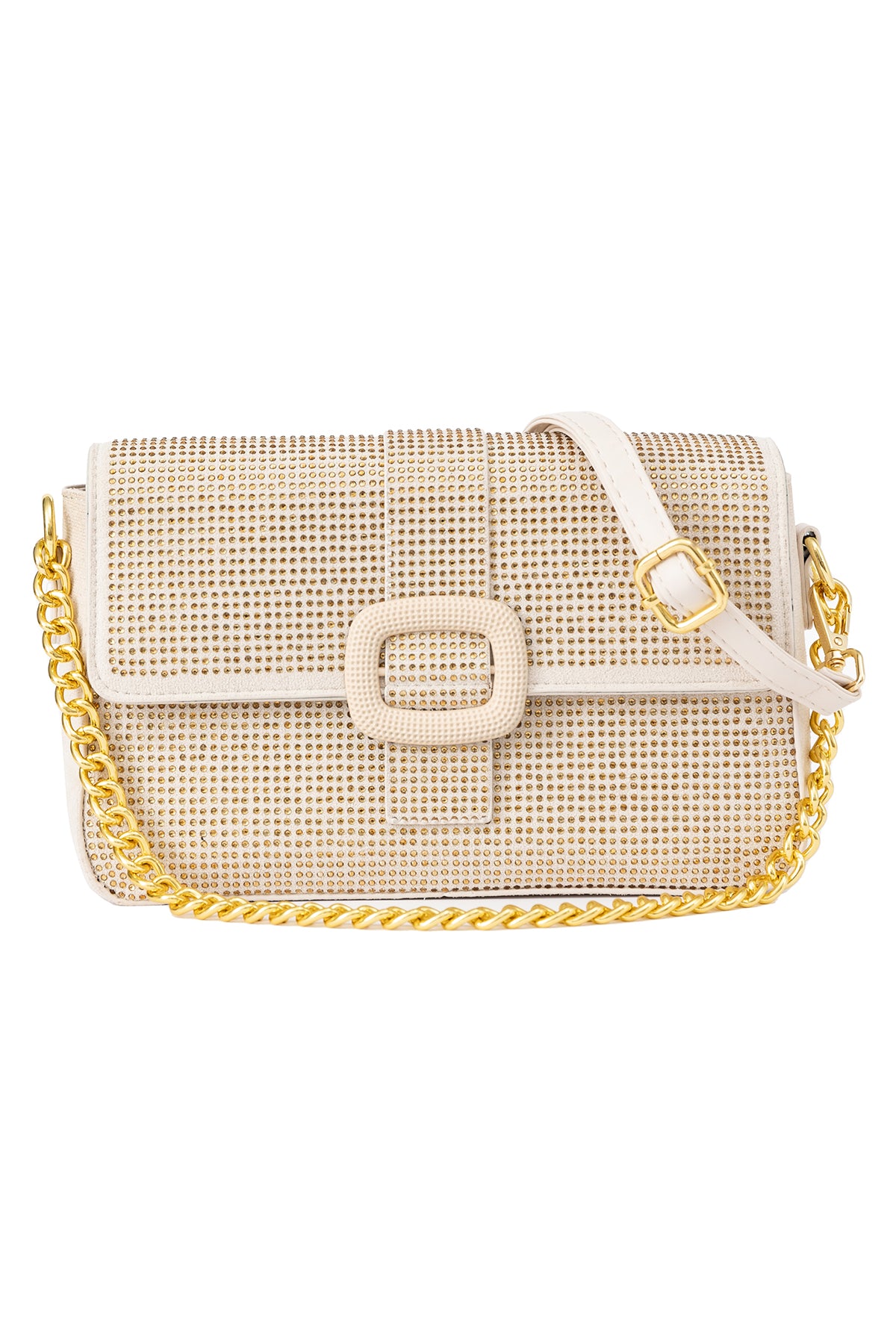 Women's Handbag Lucchi Design - Crystal Beige