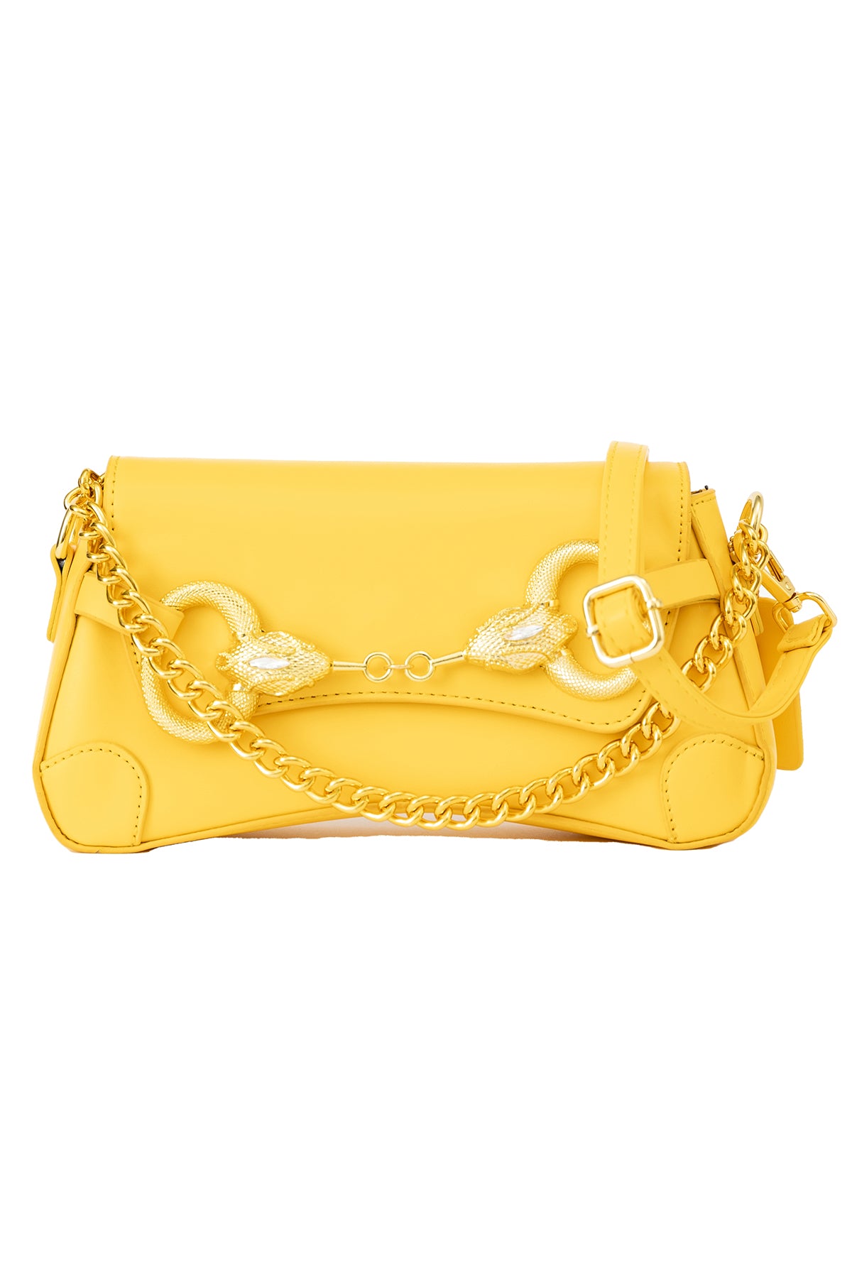 Women's Handbag Lucchi Design - Yellow