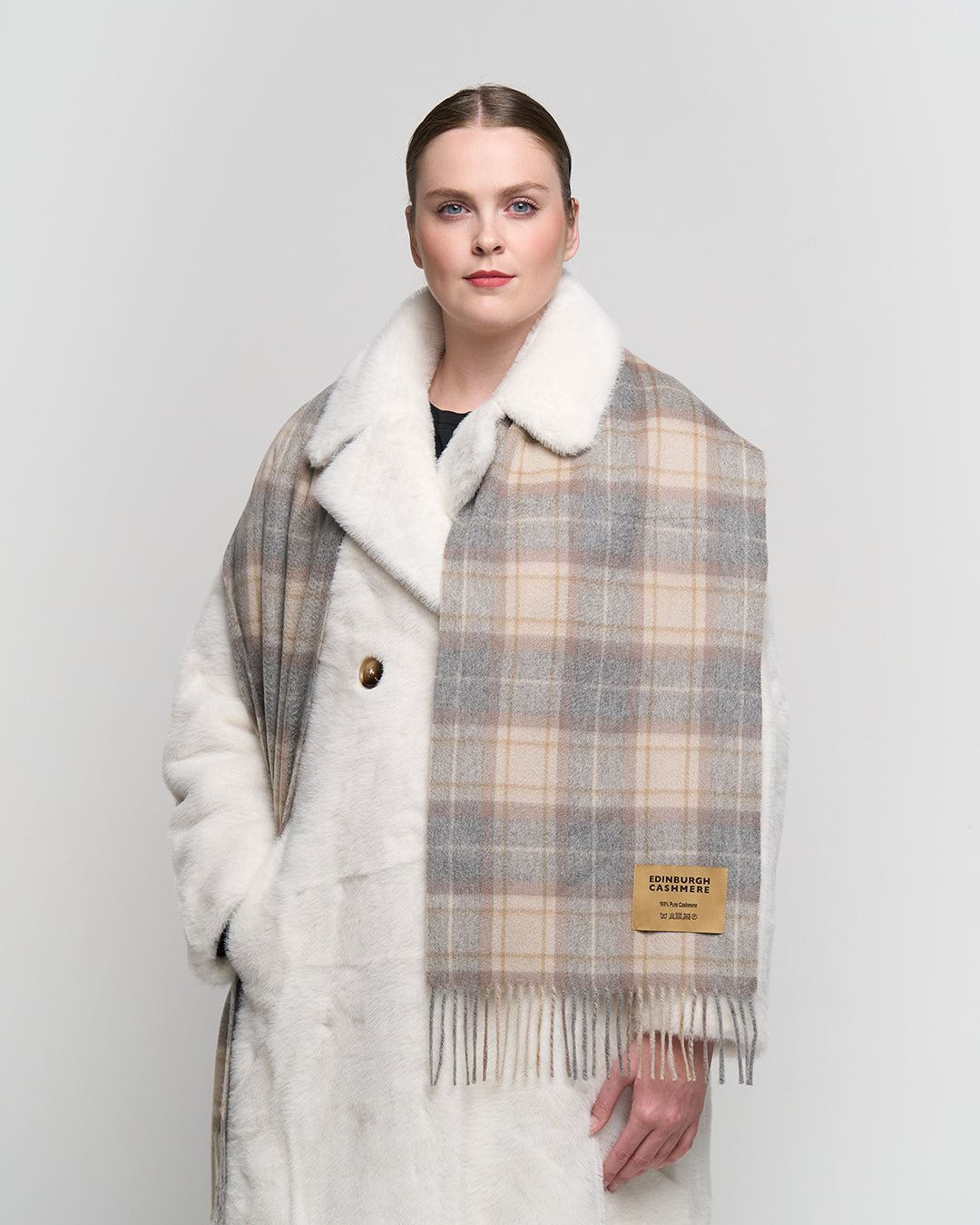 MacKellar Scarf 100% Pure Cashmere - Small Size