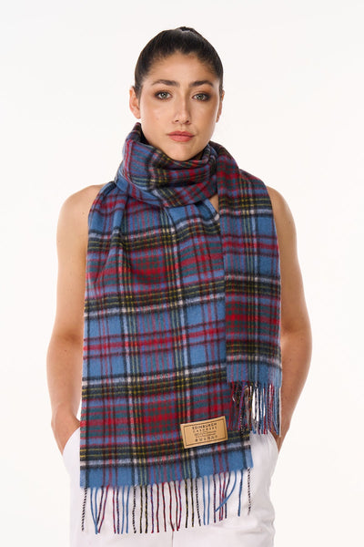 100% Pure Cashmere Scarf Design Anderson Tartan