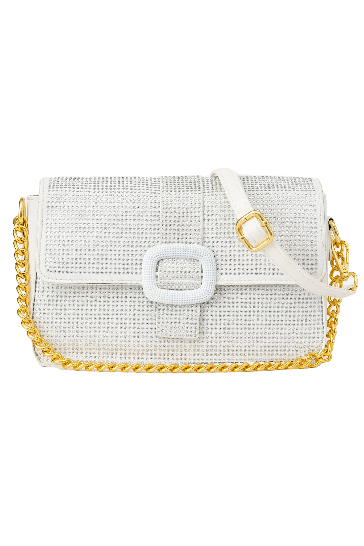 Women's Handbag Lucchi Design - Crystal White