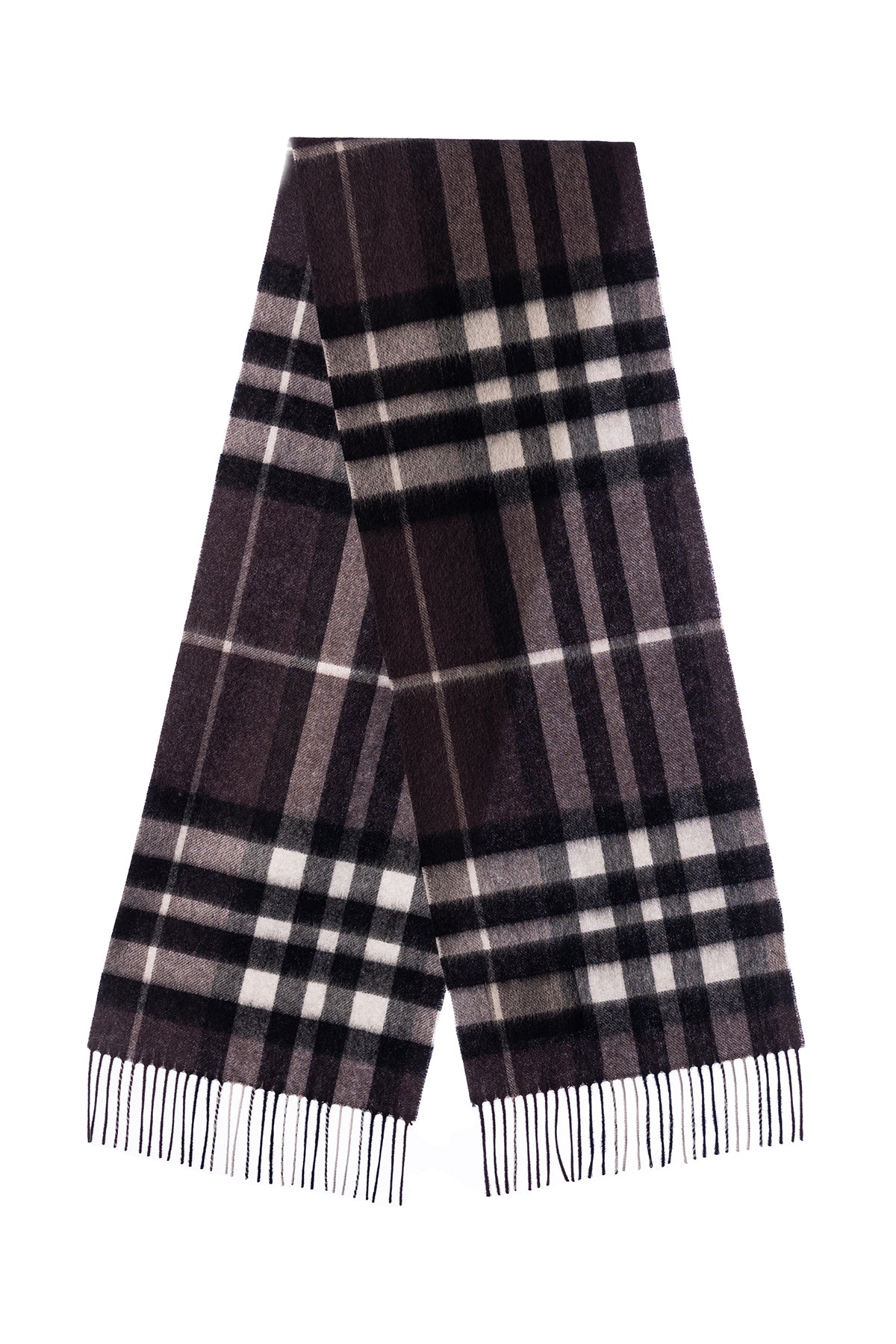 Cashmere Wool Scarf DC Check Luxury Exclusive Design