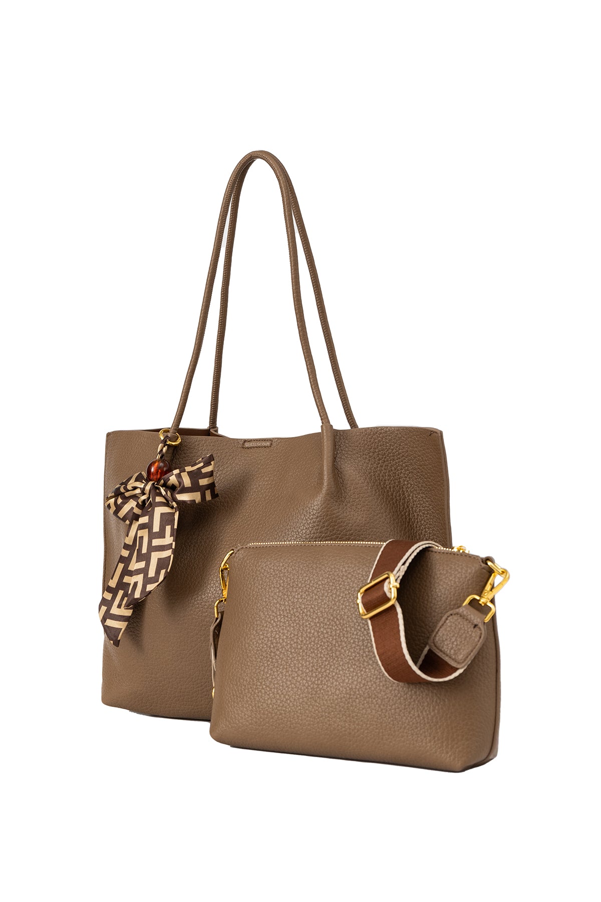 Women's Handbag Lucchi Design - Chocolate Style 3