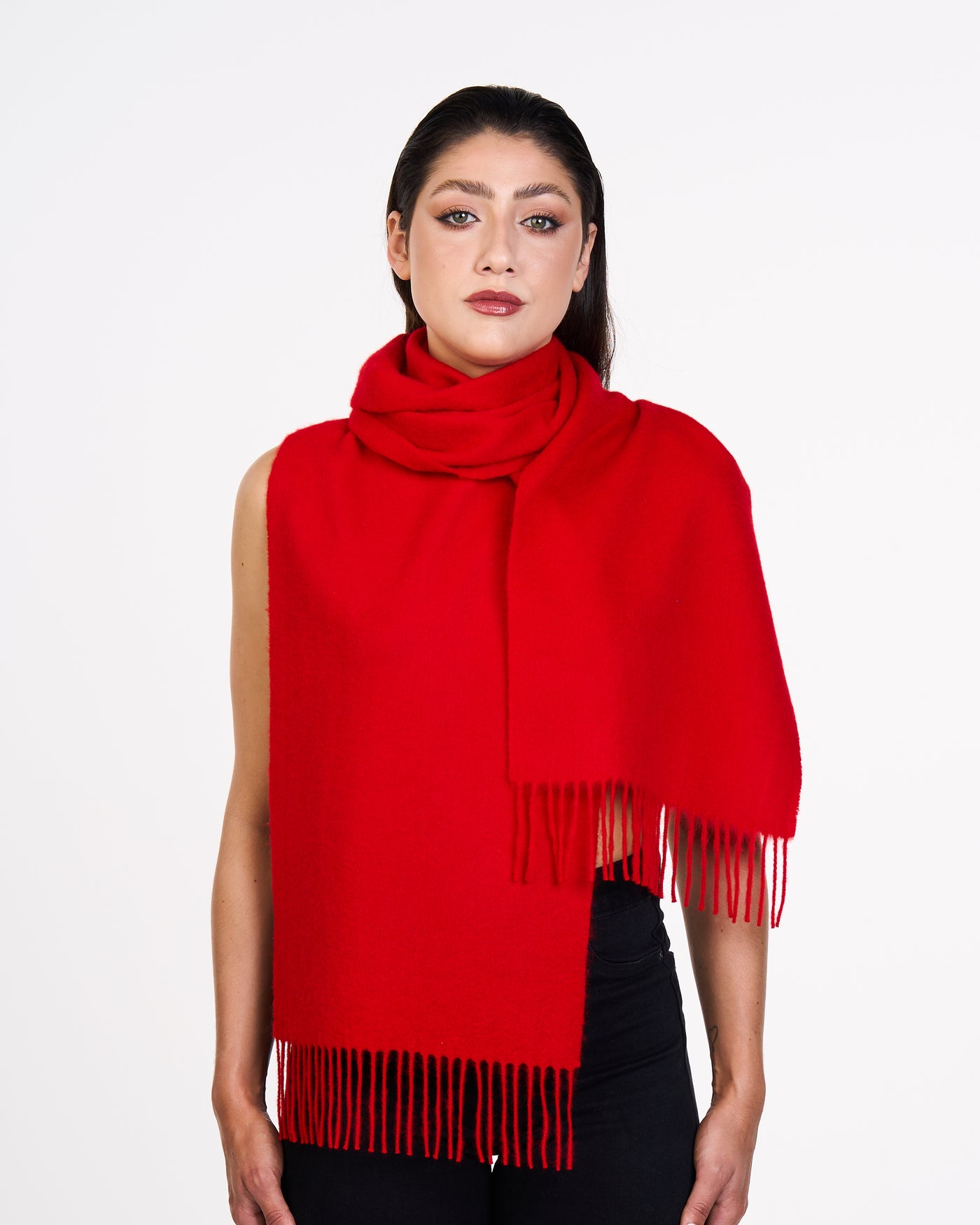 Heritage cashmere scarf