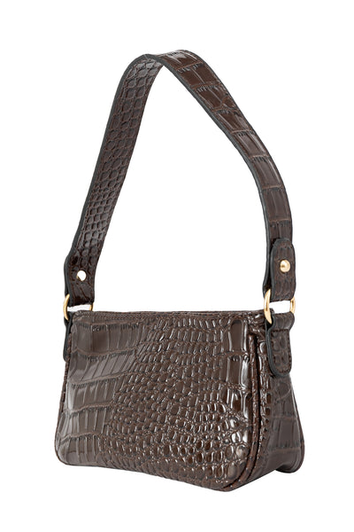 Women's Handbag Lucchi Design - Brown Style 10