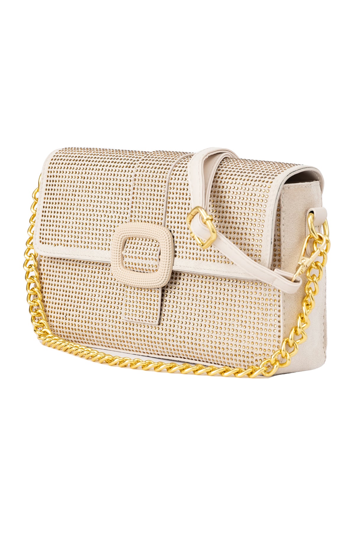 Women's Handbag Lucchi Design - Crystal Beige