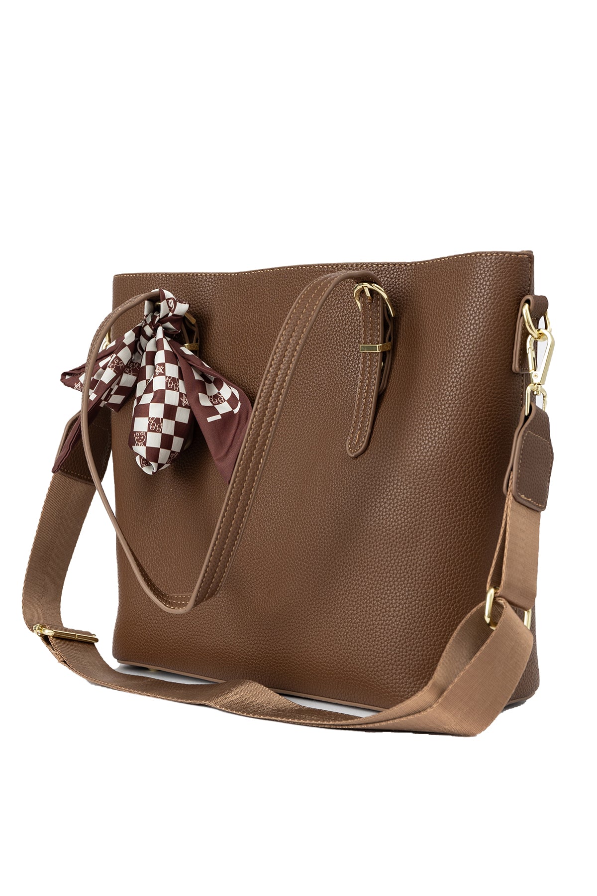 Women's Handbag Lucchi Design - Chocolate Style 2