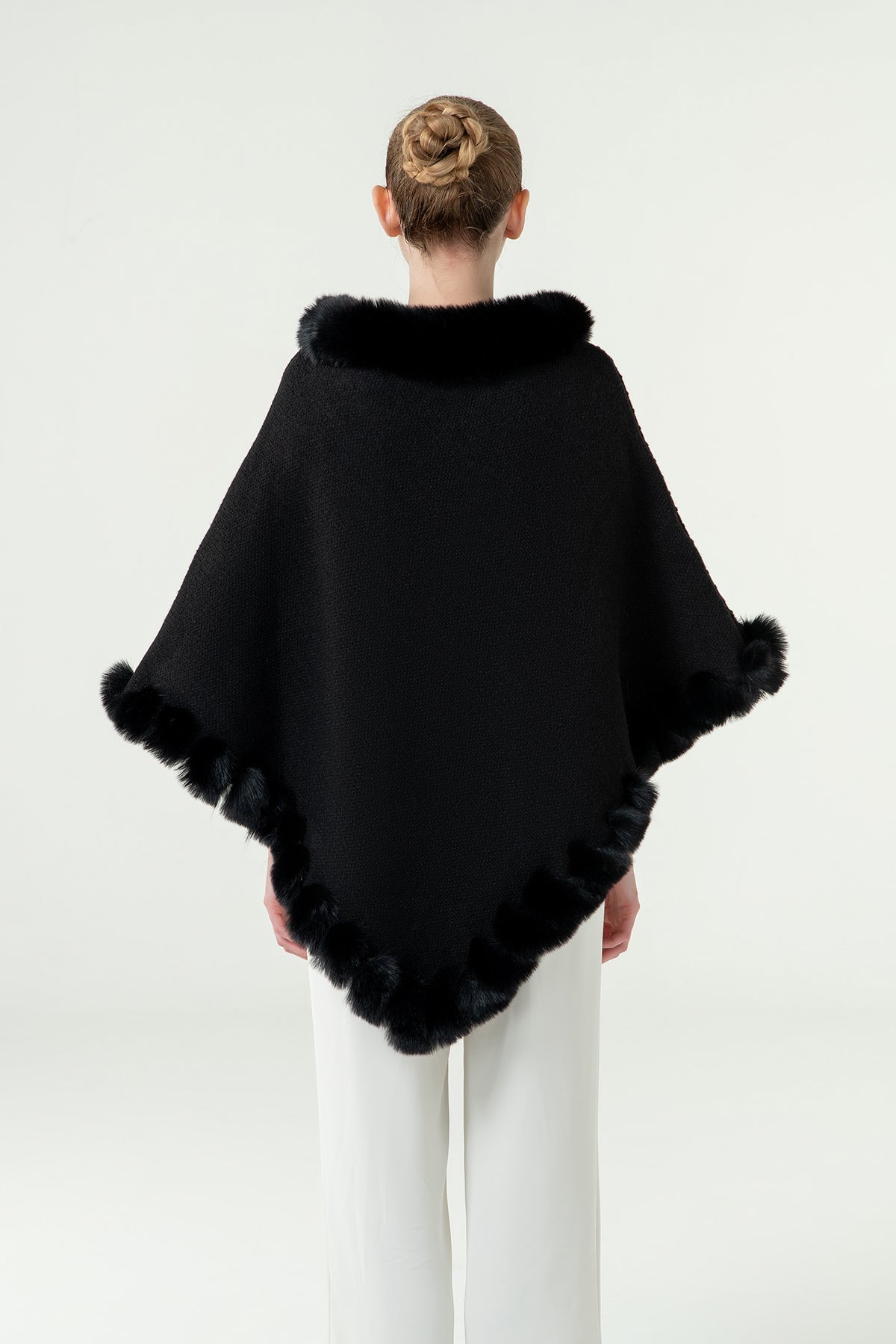 Women’s Poncho Exclusive Design - Black