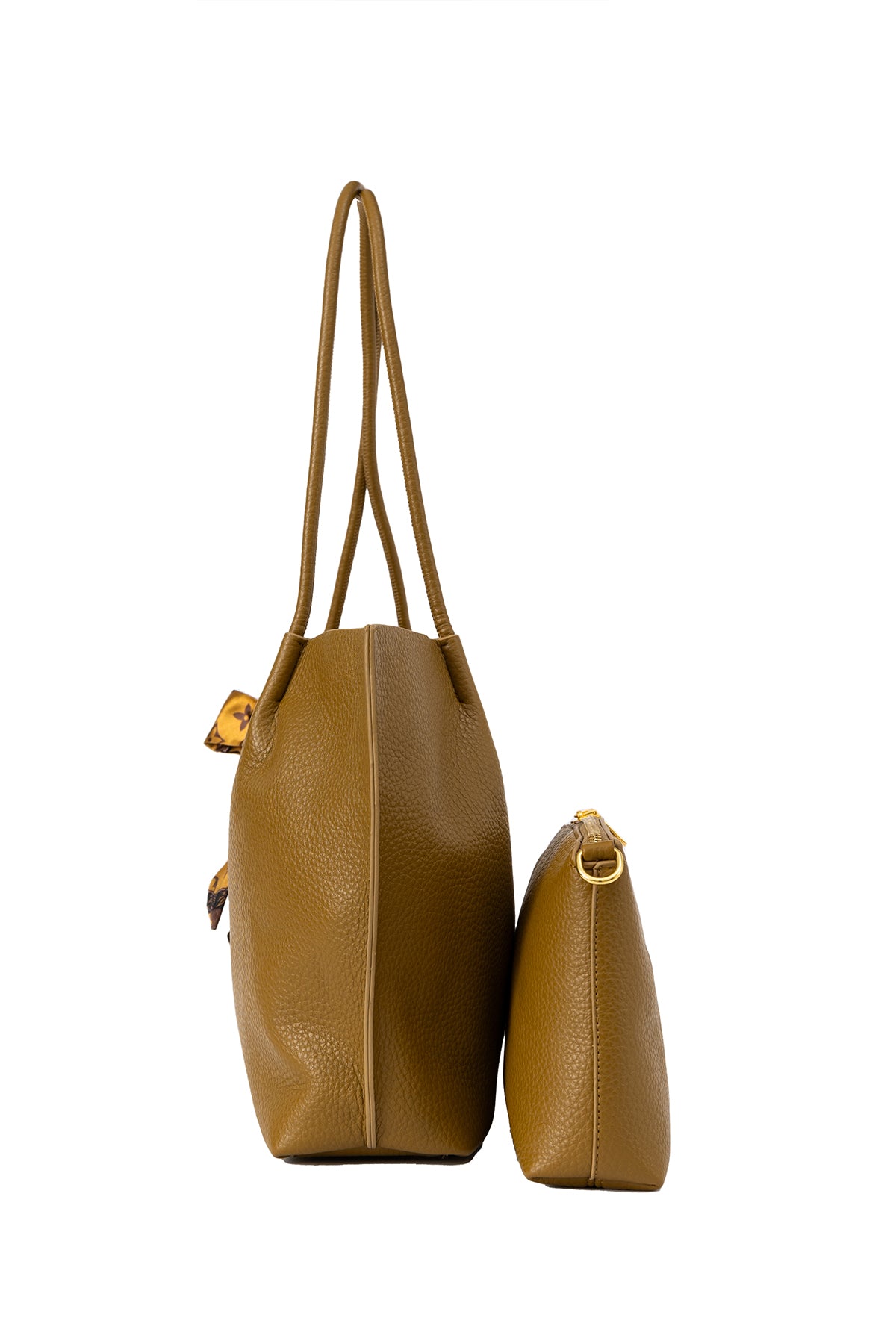 Women's Handbag Lucchi Design - Mustard Style 1