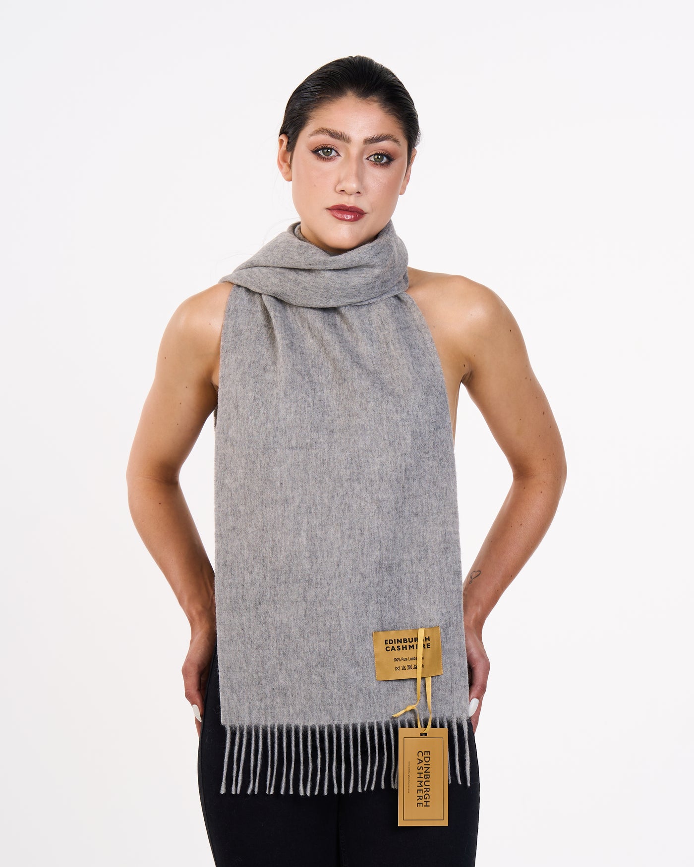 Edinburgh cashmere Fashion Week scarf