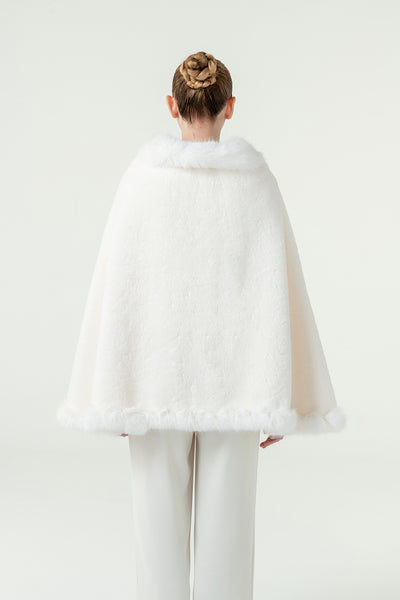 Women's Cape Exclusive Design - White