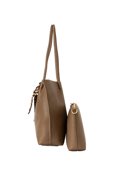 Women's Handbag Lucchi Design - Chocolate Style 3