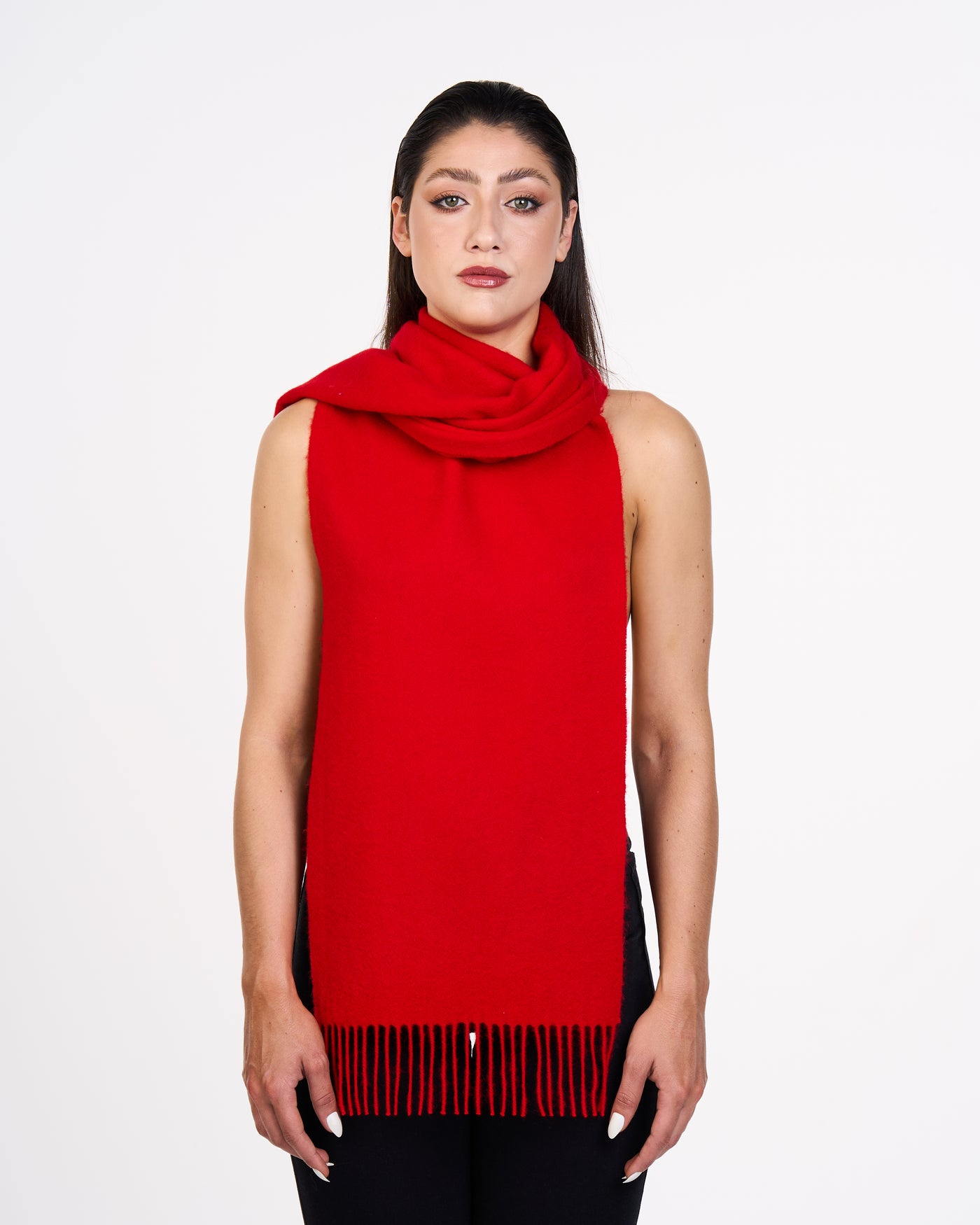 Edinburgh Cashmere Red scarf