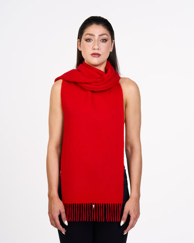 Edinburgh Cashmere Red scarf