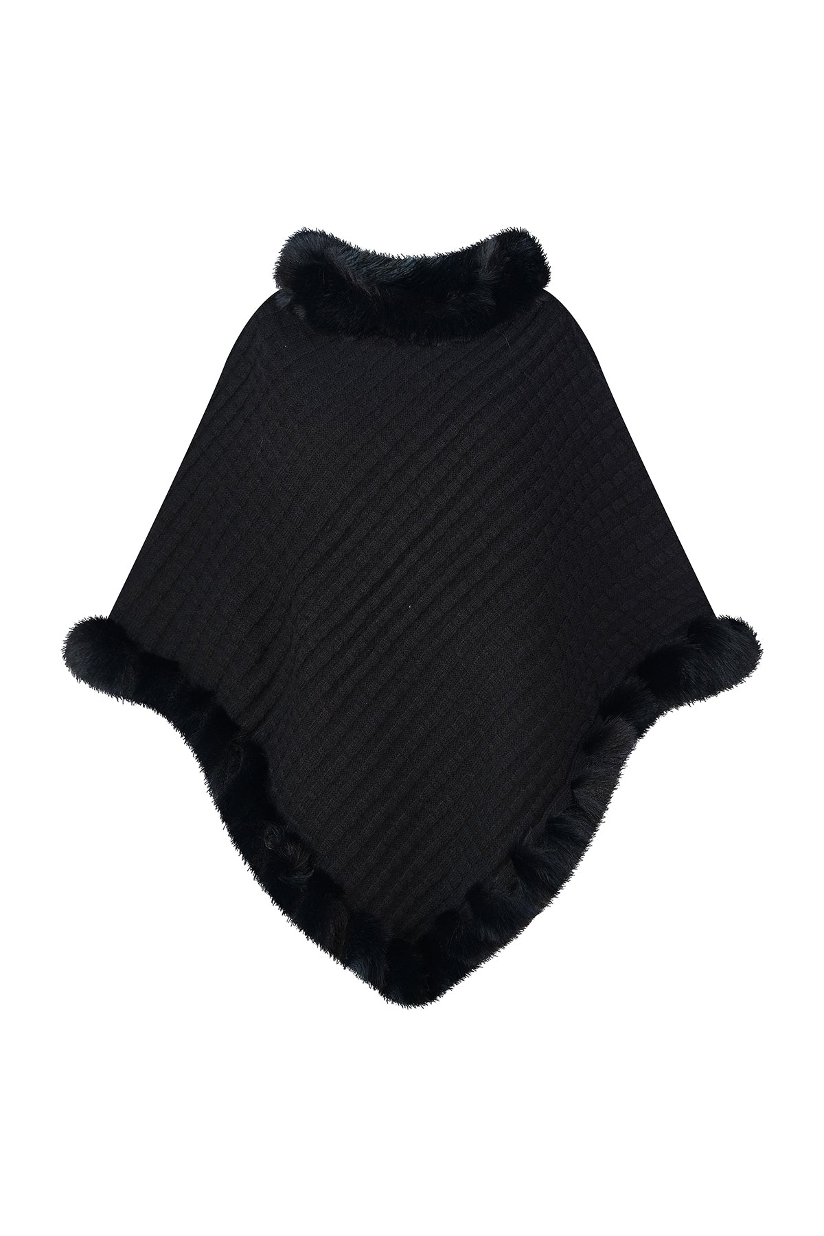 Women’s Poncho Exclusive Design - Black