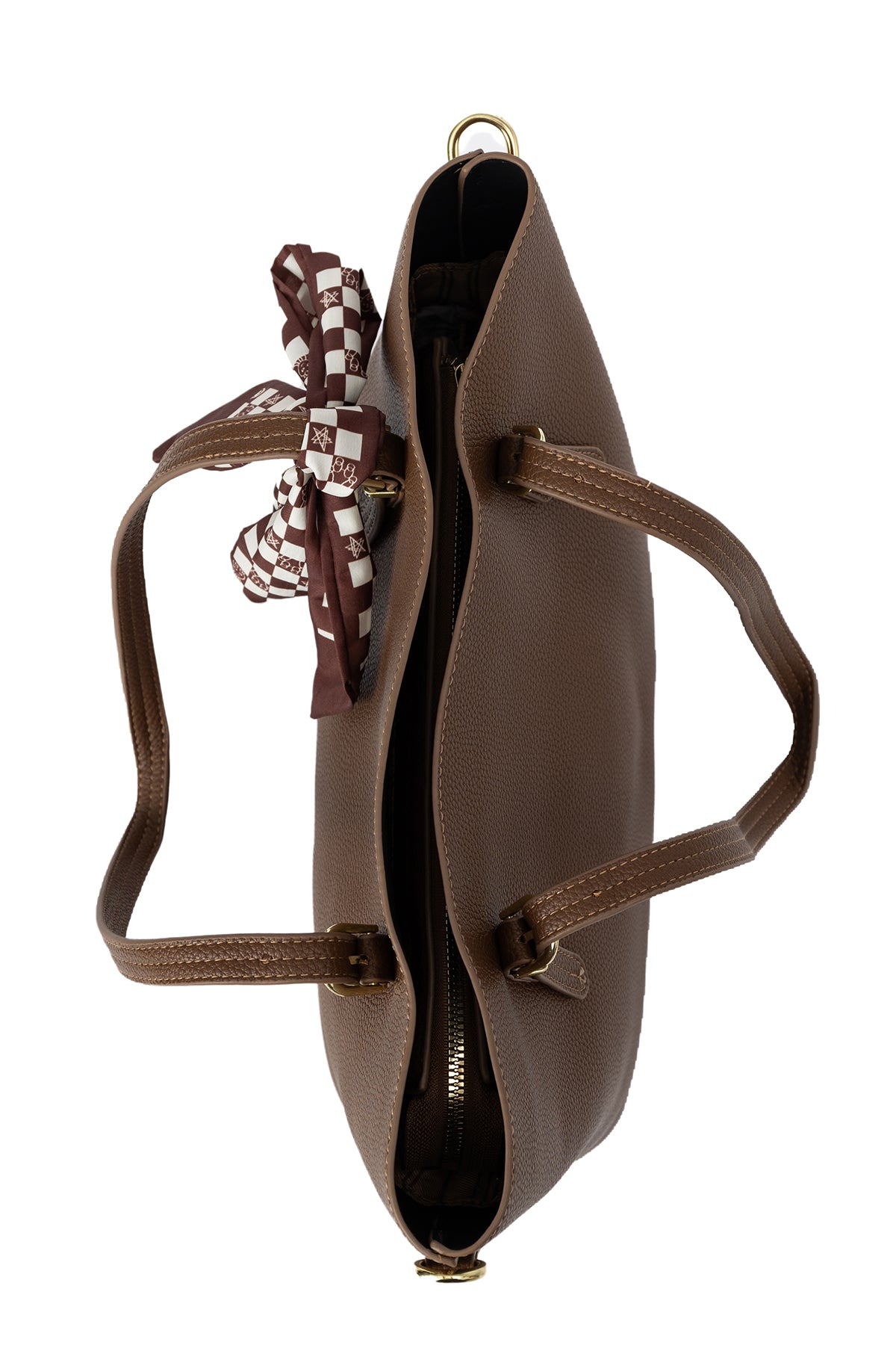 Women's Handbag Lucchi Design - Chocolate Style 2