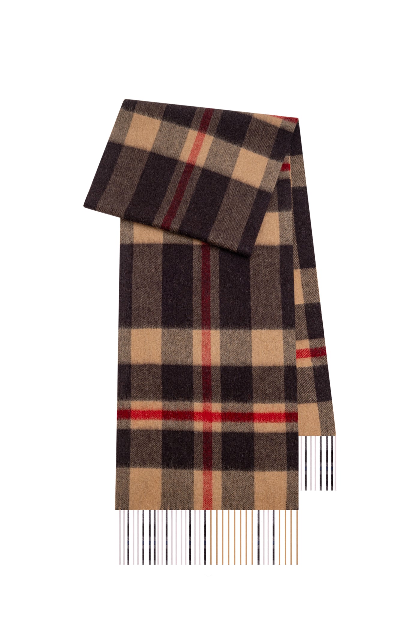 Edinburgh Cashmere Scarf Exclusive Iconic Design DC Scott
