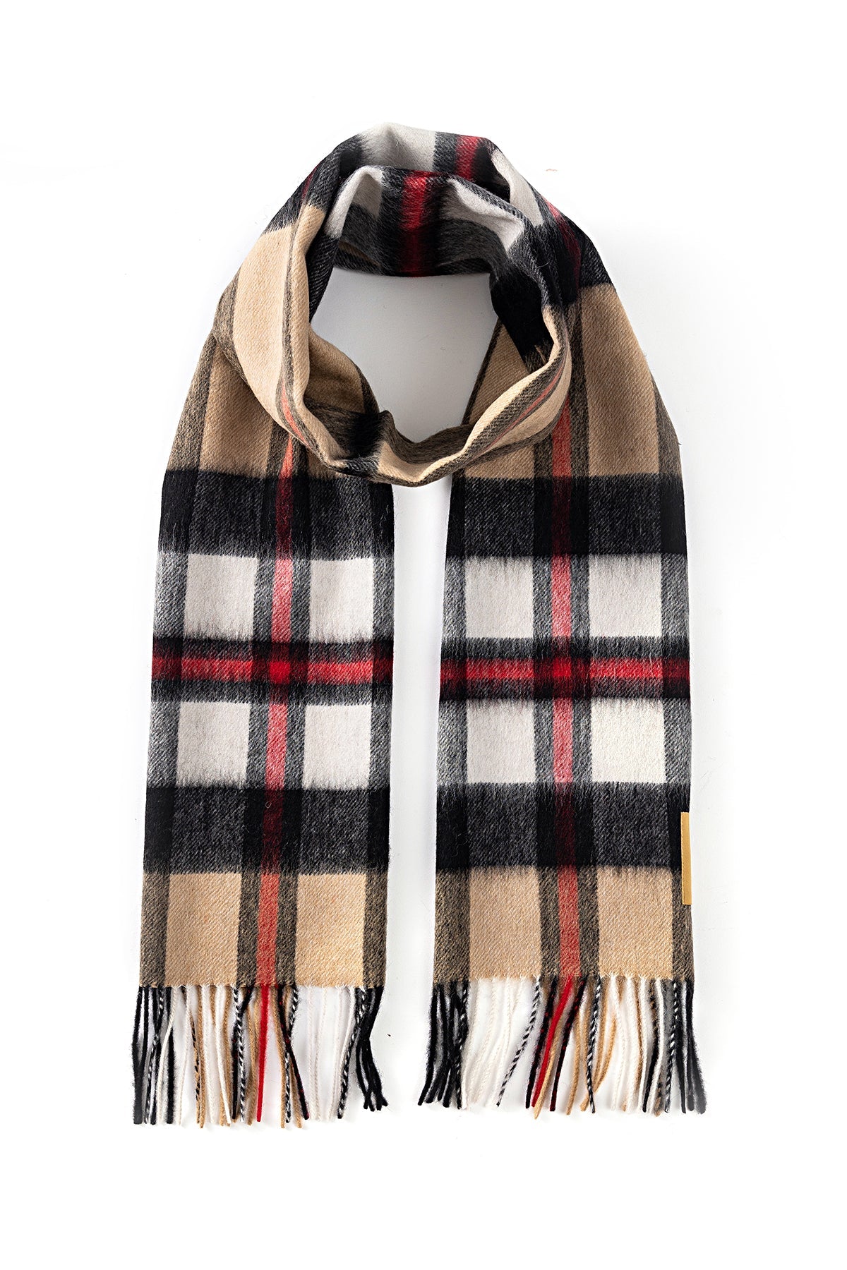 Cashmere Scarf Exclusive Iconic Design DC Scott