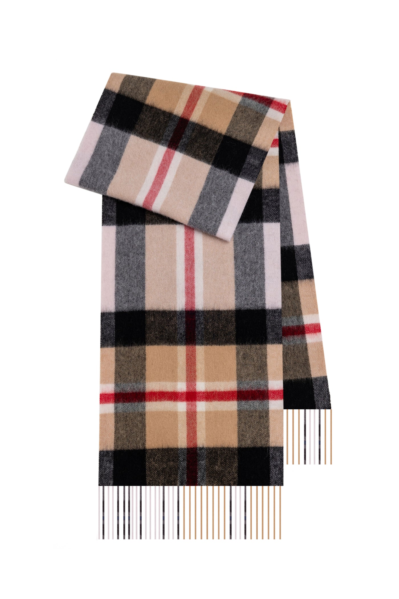 Edinburgh Cashmere Scarf Exclusive Iconic Design DC Scott
