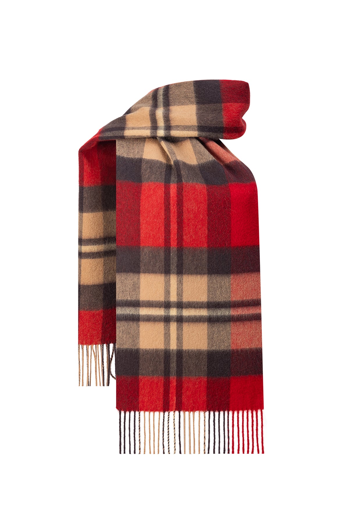 Edinburgh Cashmere Scarf Exclusive Iconic Design DC Scott