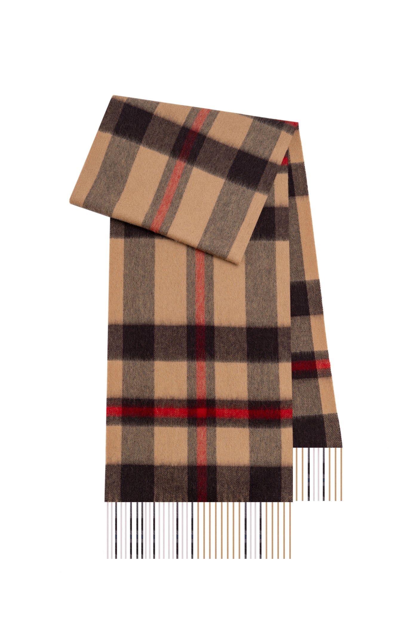 Edinburgh Cashmere Scarf Exclusive Iconic Design DC Scott