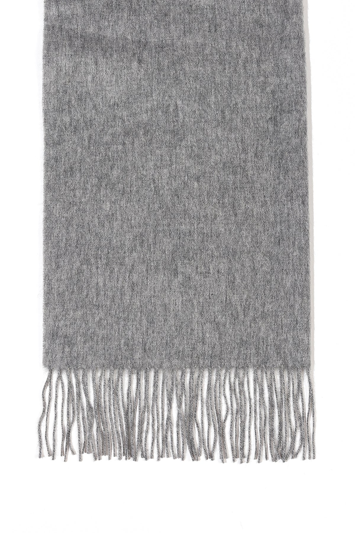 100% Pure Extra Fine Wool Scarf Grey