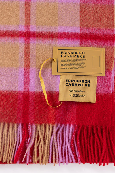 Edinburgh Cashmere Scarf Exclusive Iconic Design DC Scott