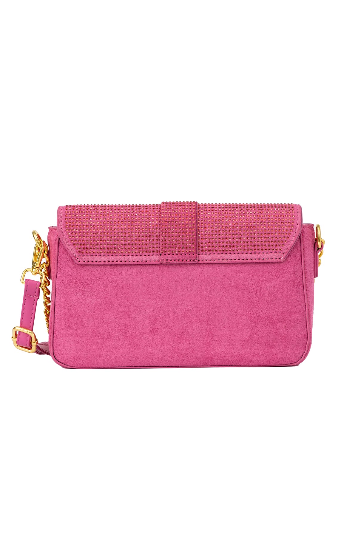 Women's Handbag Lucchi Design - Crystal Hot Pink