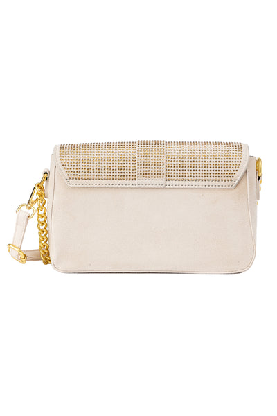 Women's Handbag Lucchi Design - Crystal Beige