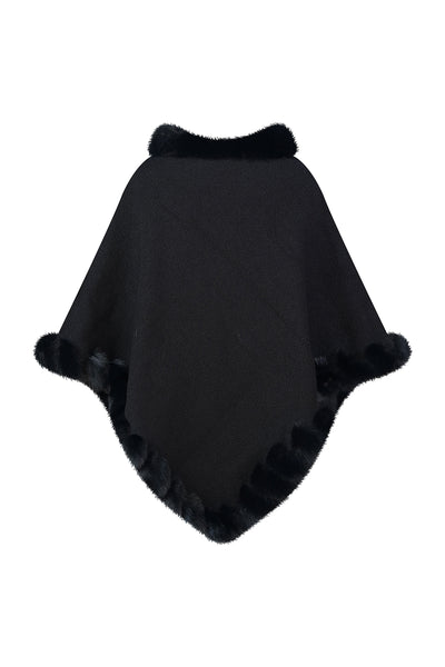 Women’s Poncho Exclusive Design - Black