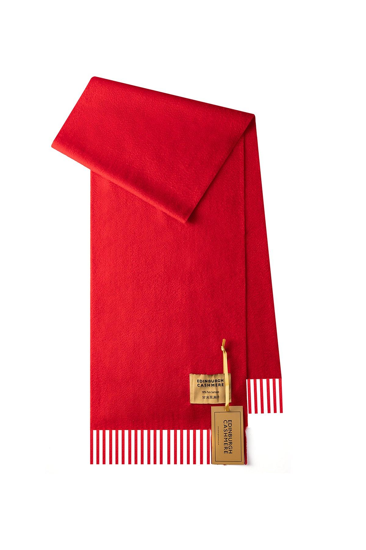100% Pure Cashmere Scarf Red