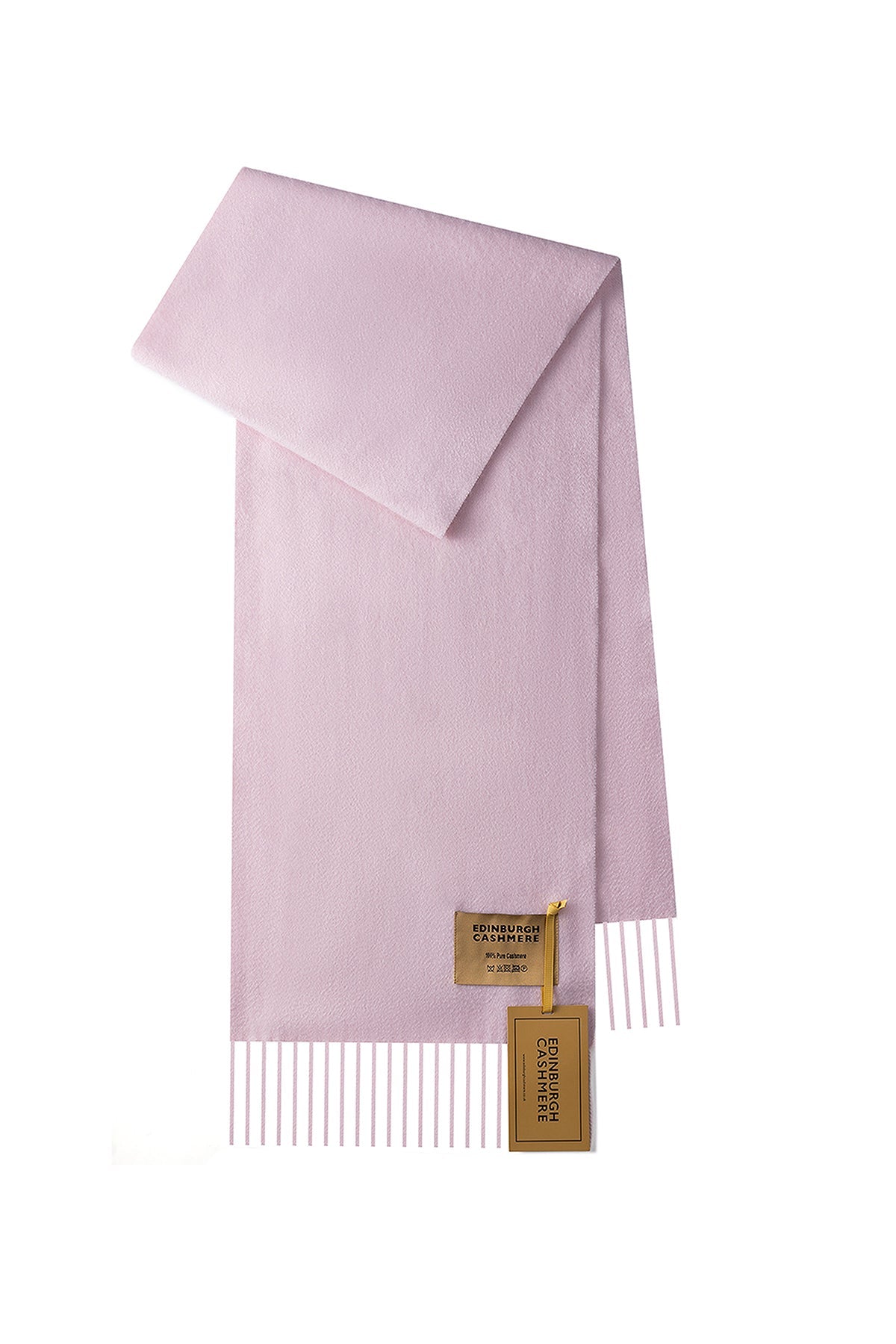 100% Pure Cashmere Scarf Dark Cream - Small Size