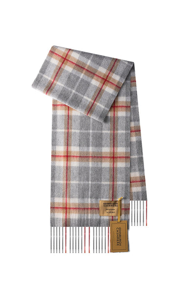 Cashmere Scarf Thomson Grey - Small Size