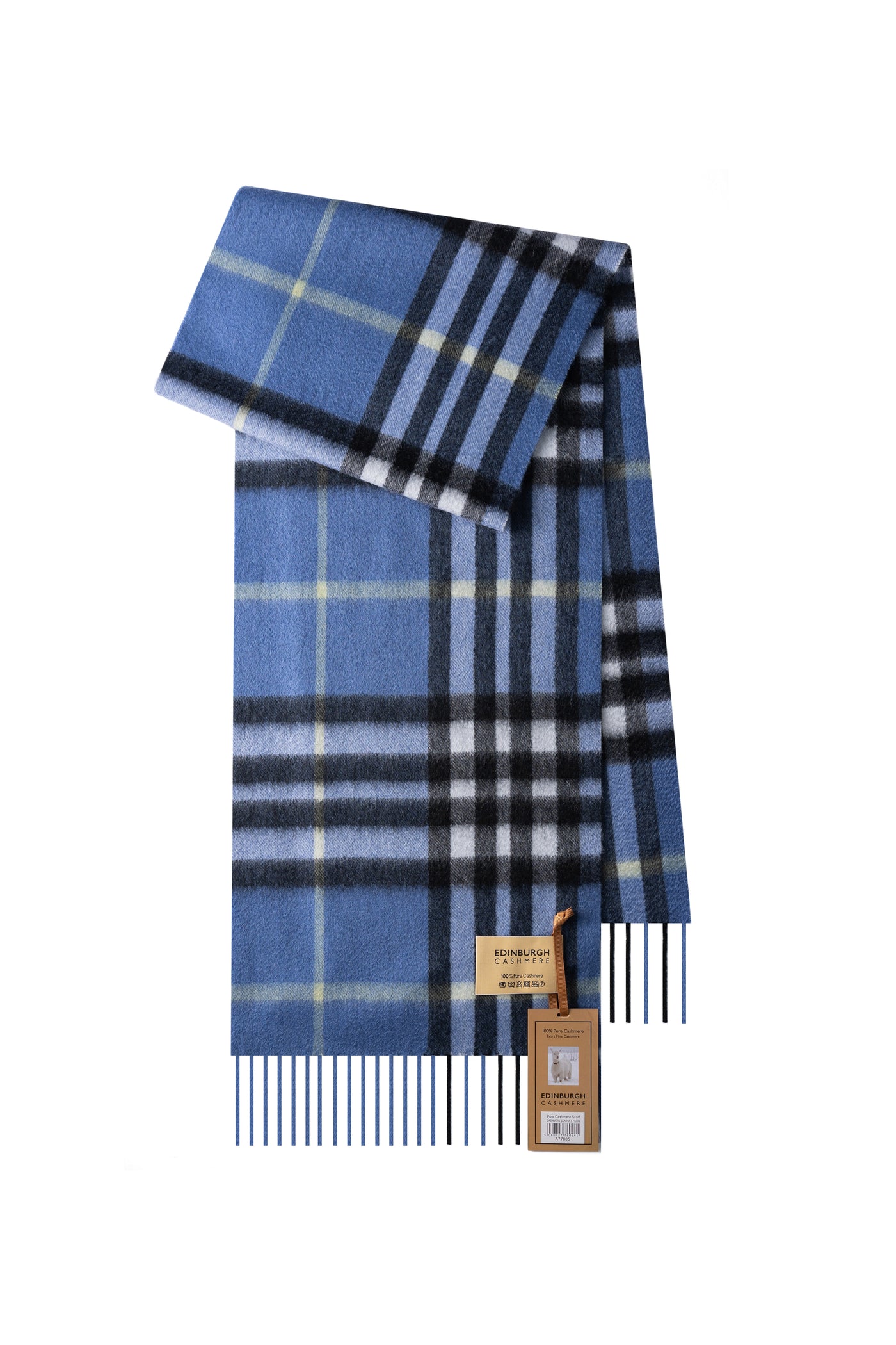 Cashmere Designer Scarf Iconic DC Classic