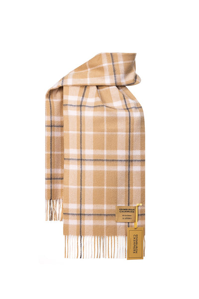 100% Pure Cashmere Children Tartan Scarf Thomson