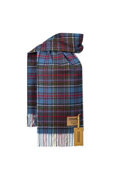 100% Pure Cashmere Scarf Design Anderson Tartan