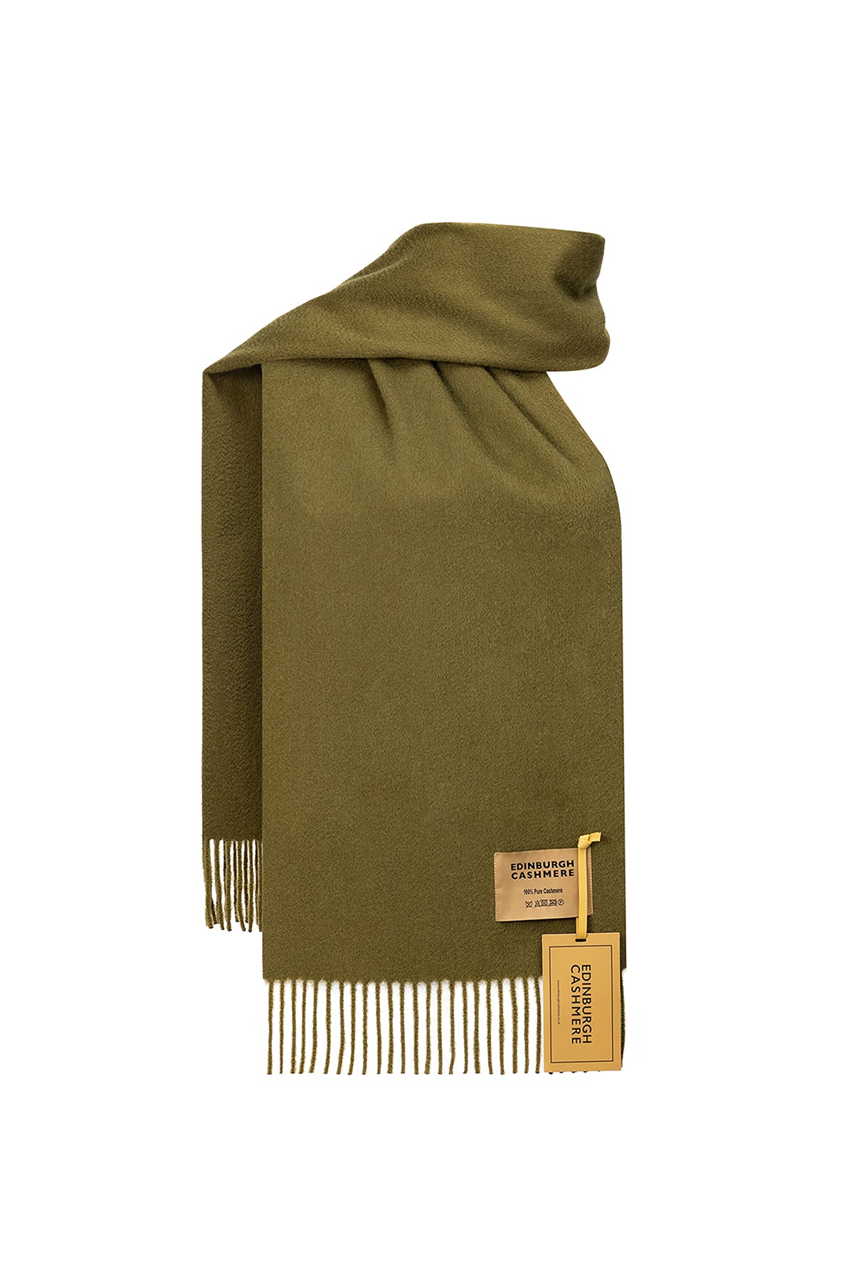 DC Scott Cashmere Scarf Green - Big Size