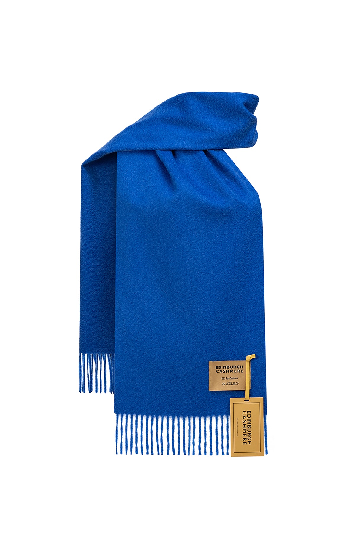 100% Pure Cashmere Scarf Dark Blue