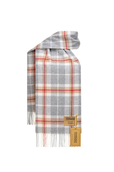 Cashmere Scarf Thomson Grey - Small Size