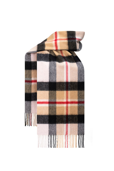 Edinburgh Cashmere Scarf Exclusive Iconic Design DC Scott