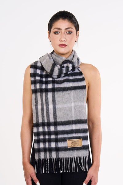 Children's Cashmere Designer Scarf Iconic DC Classic