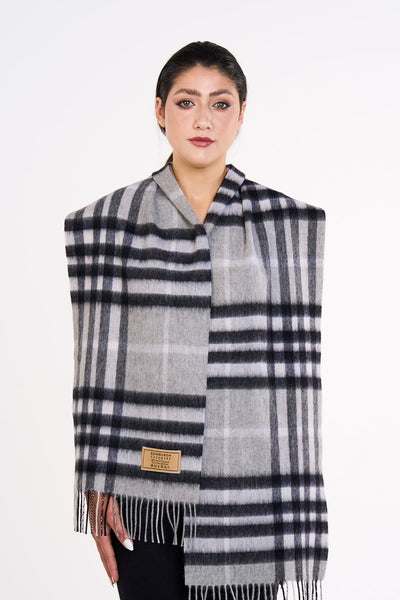 Children's Cashmere Designer Scarf Iconic DC Classic